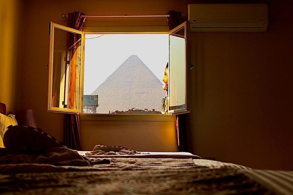 Bed, Photo of the whole room, Bedroom, Mountain view