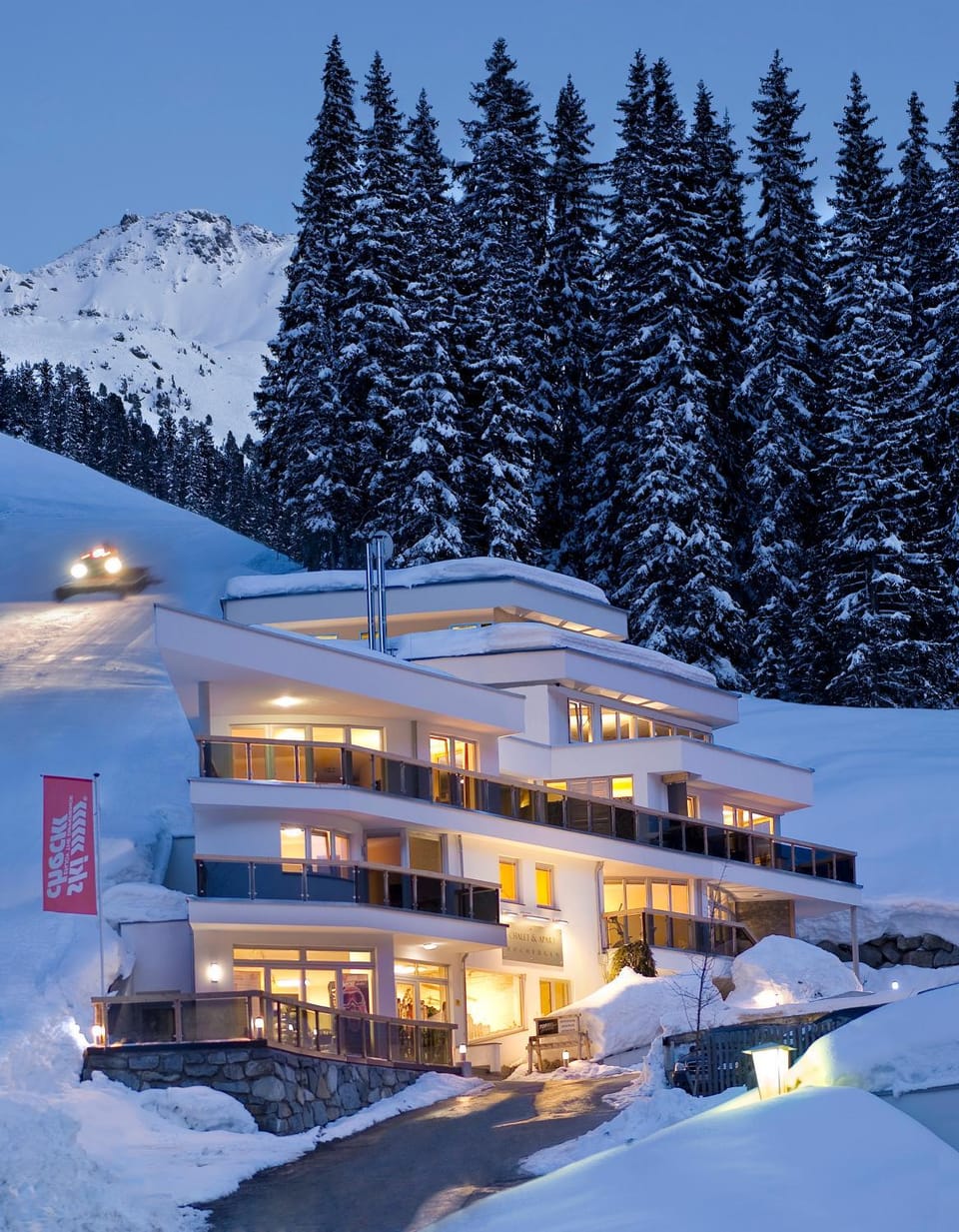 Property building, Winter