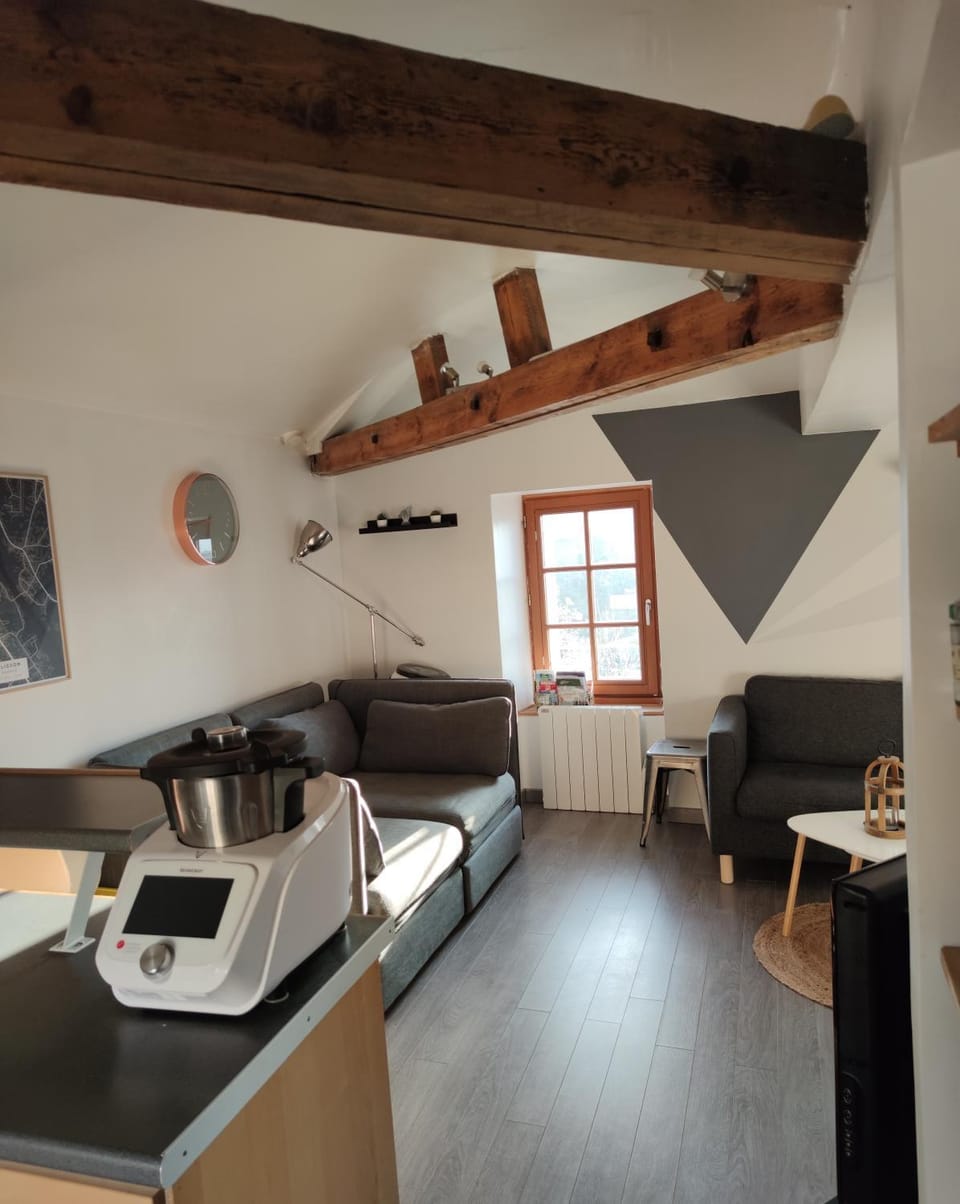 Kitchen or kitchenette, Living room