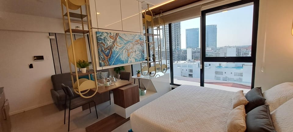 Photo of the whole room, Bedroom