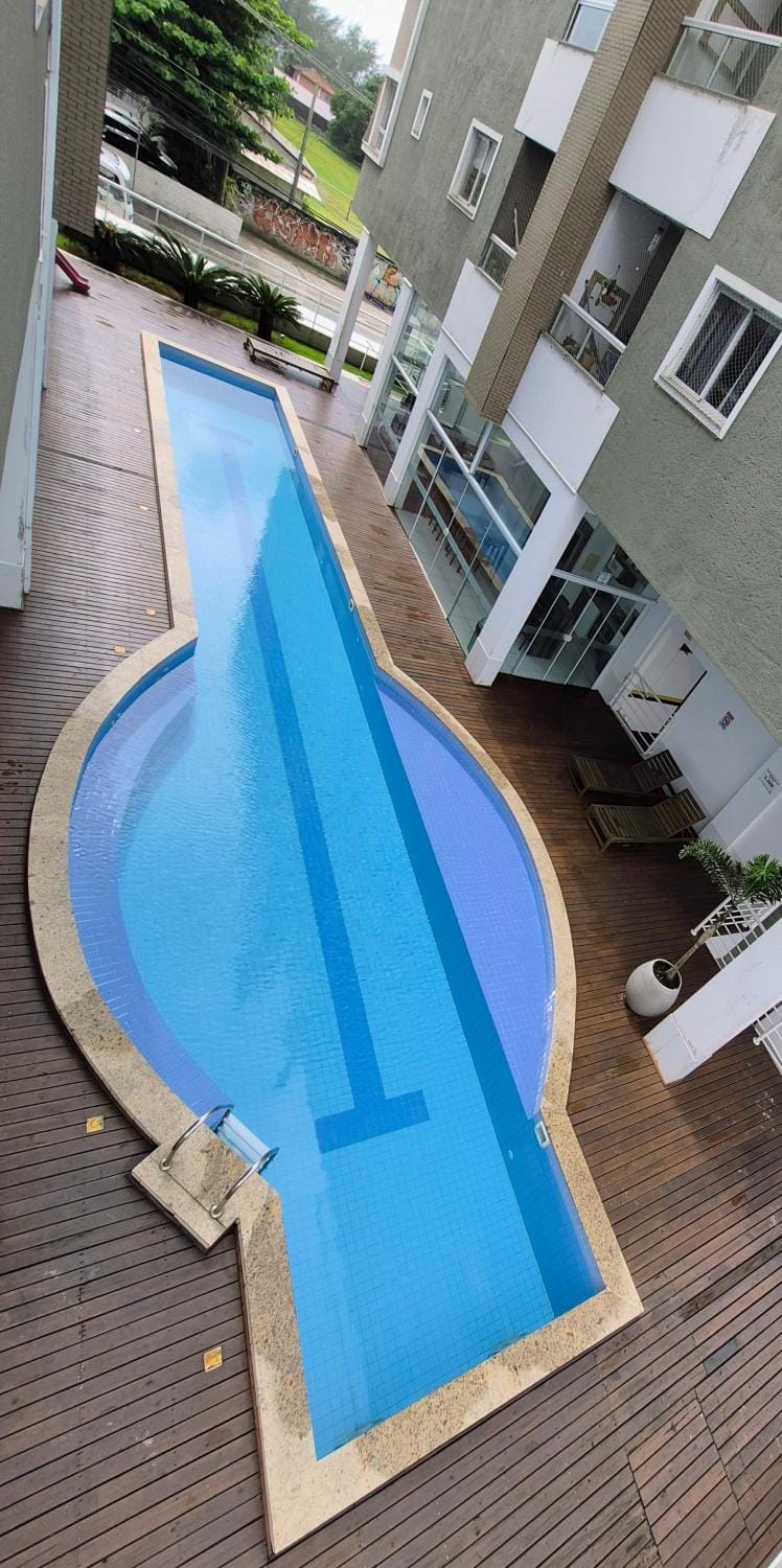 Bedroom, Pool view