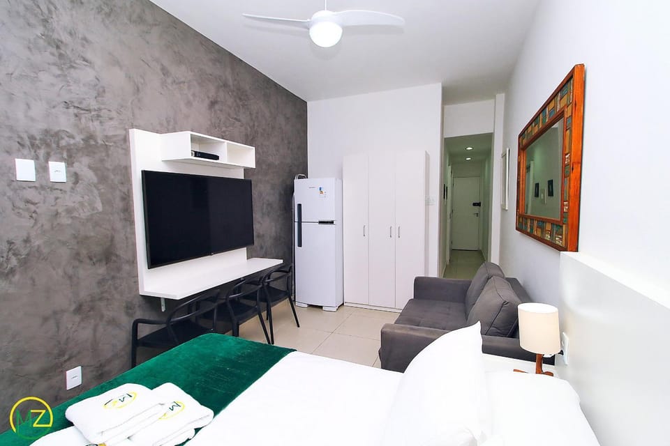 Quiet studio for 4 people in Ipanema Apartment in Rio de Janeiro