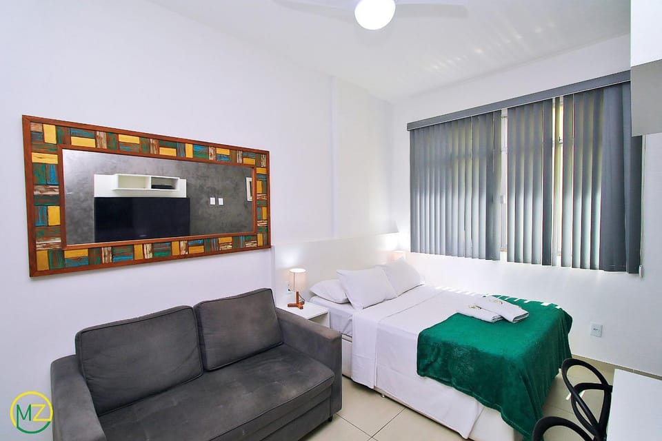 Quiet studio for 4 people in Ipanema Apartment in Rio de Janeiro