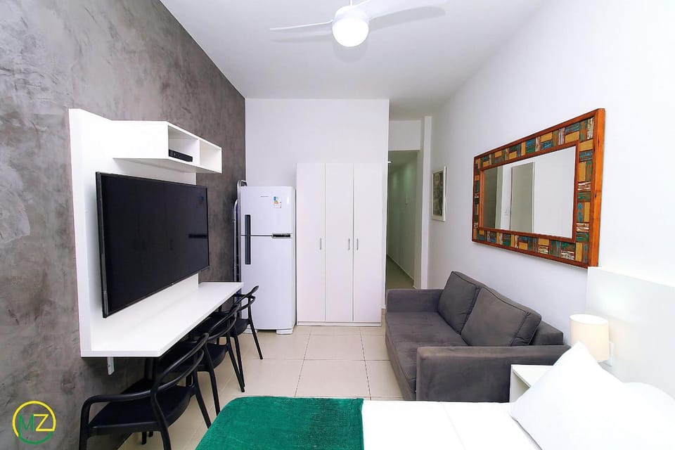 Quiet studio for 4 people in Ipanema Apartment in Rio de Janeiro