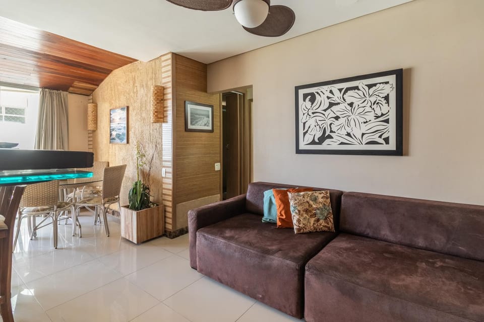 Maravilhoso Flat a beira-mar Apartment in State of São Paulo