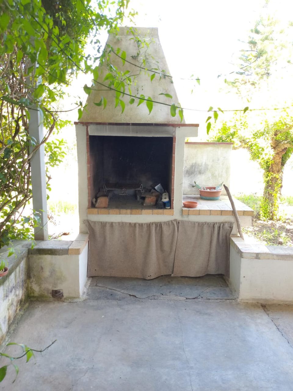 BBQ facilities, flat iron