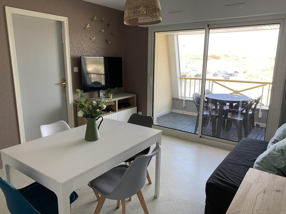 Appartement F2 proche plage avec parking et animaux admis - FR-1-482-125 Apartment in Fort-Mahon-Plage