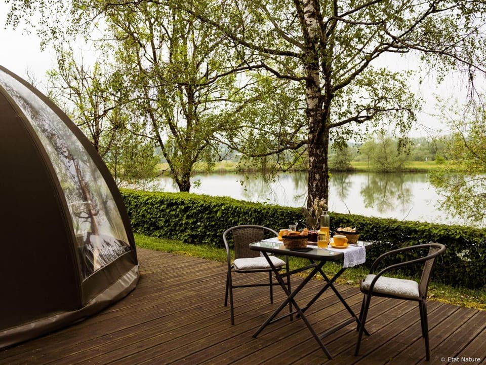 Bulle de l'étang - Etat Nature Nature lodge in Vosges
