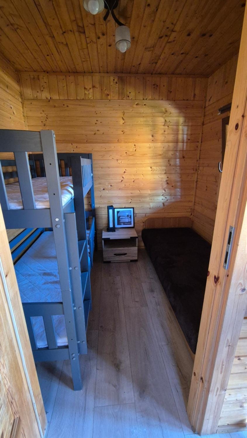 Bed, Photo of the whole room, Bedroom, bunk bed