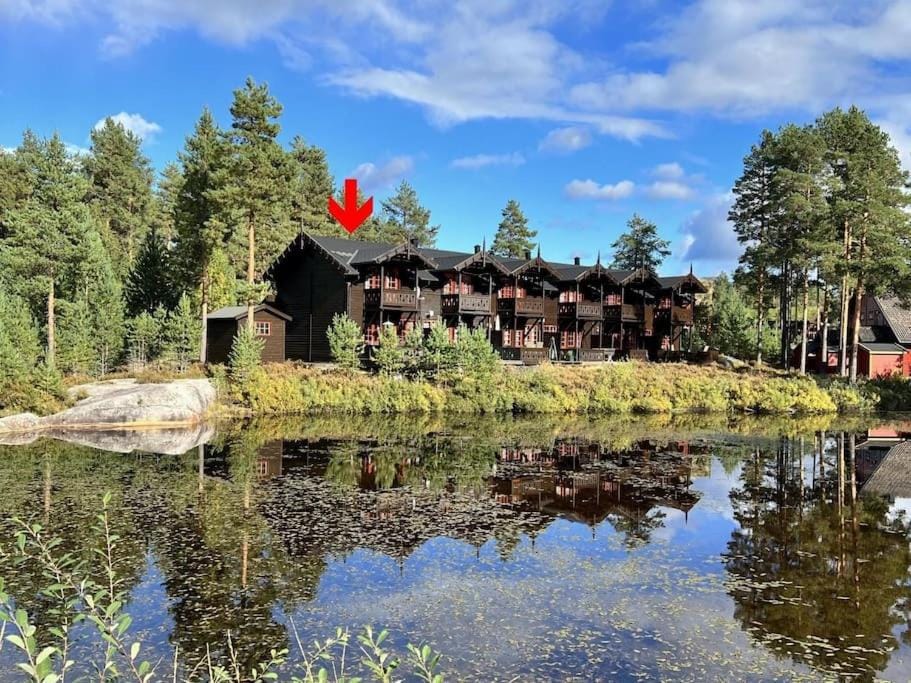 Cozy cabin with great view and immediate proximity to the ski resort and swimming area Cabin in Viken, Norway