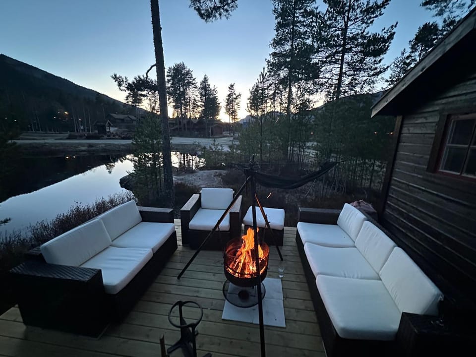 Property building, Patio