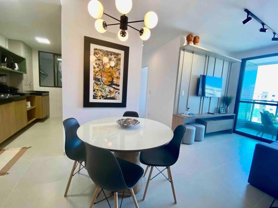 EVEMAR.709.PontaVerde. Luxo Apartment in Maceió