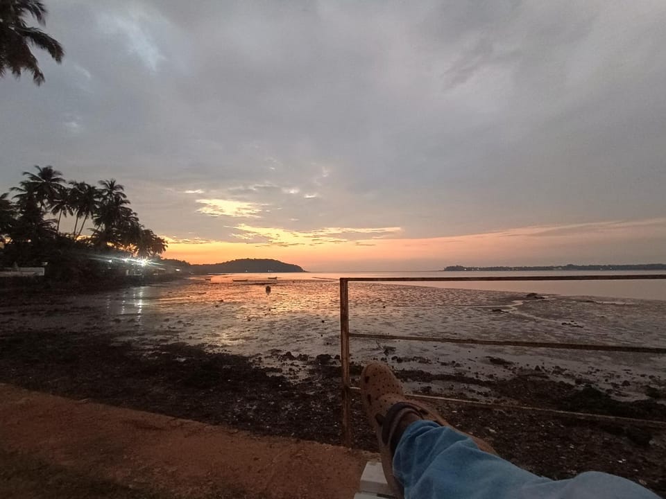 Sea view, Sunset
