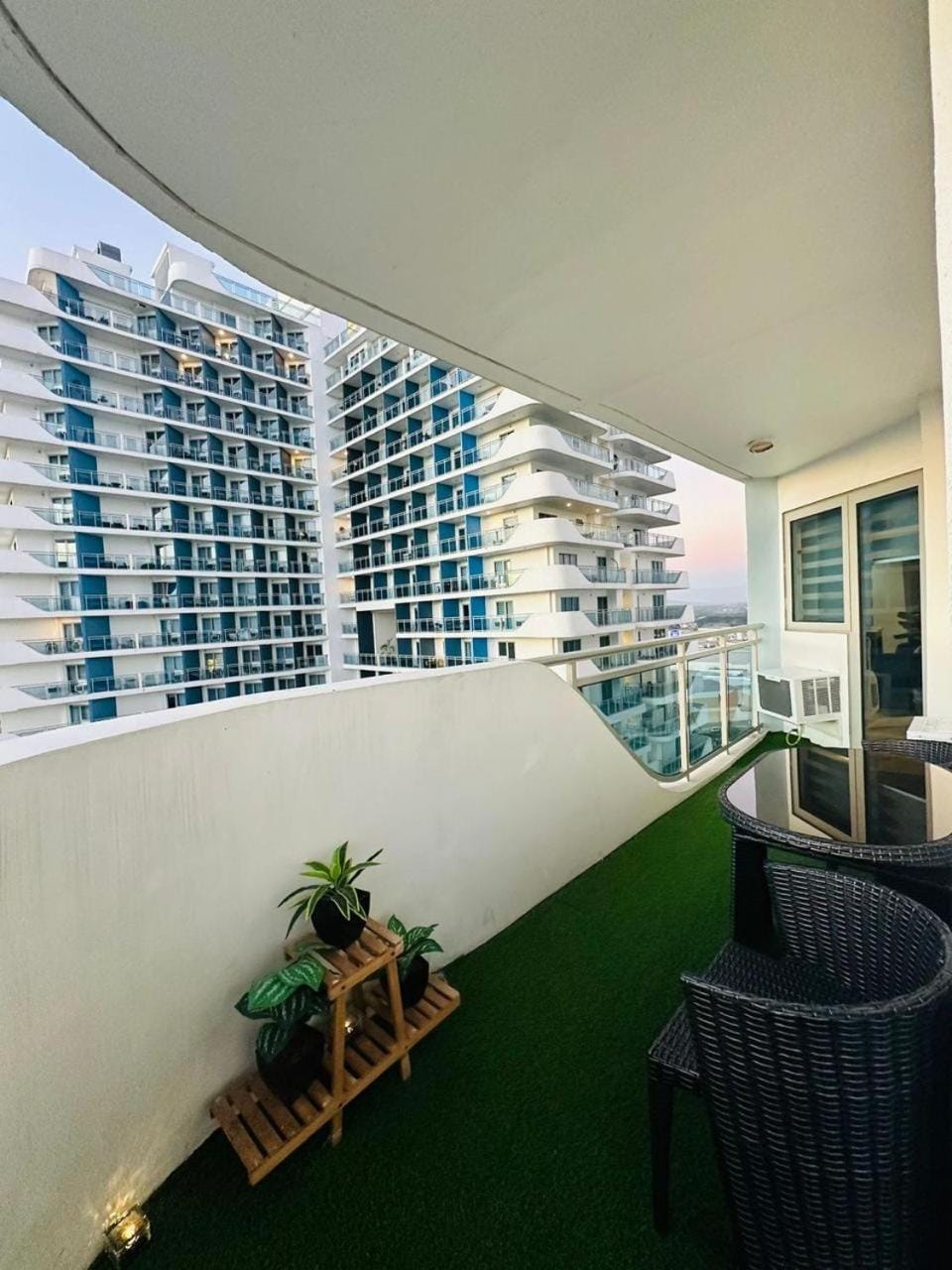 1 Bedroom - The Bali Getaway Azure North by THE BALI CORNER AT AZURE NORTH, High Floor, Big Balcony with Full View of Beach Resort Amenities Apartment in Calabarzon