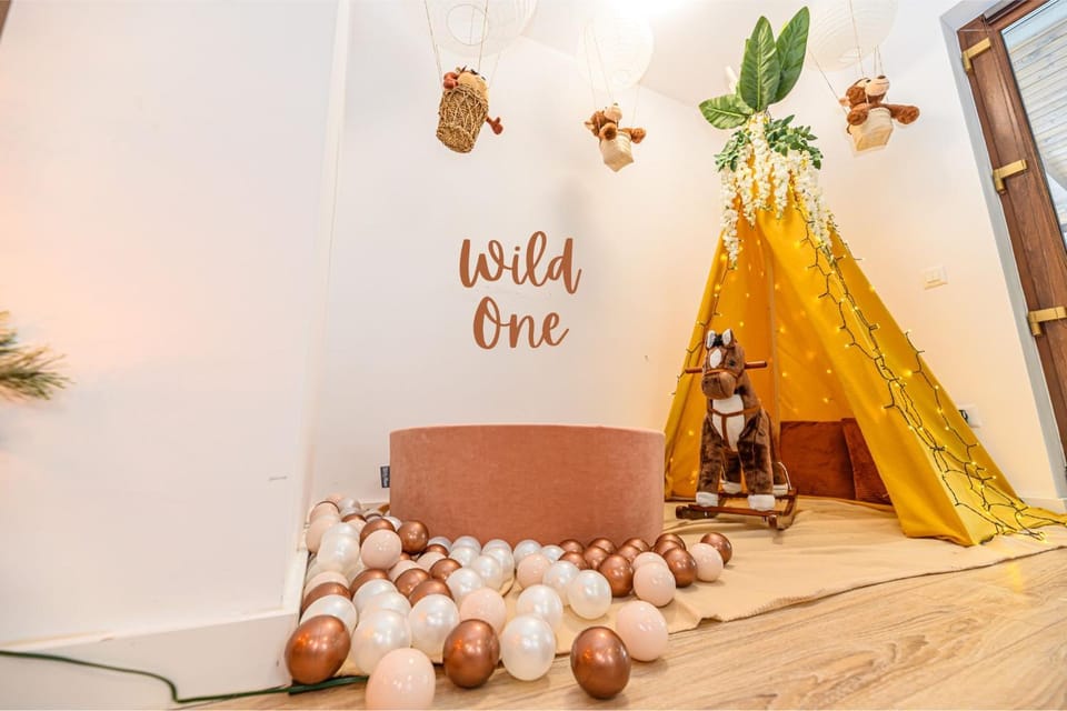 Children play ground, Living room, Decorative detail, Entertainment