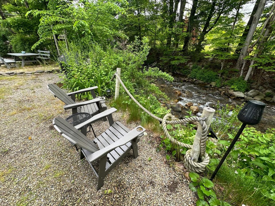 Garden view, River view
