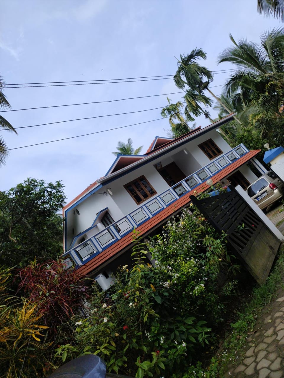 Property building, Garden view