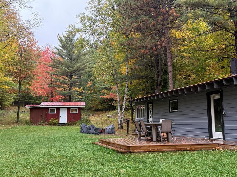 Property building, Patio, Day, Natural landscape