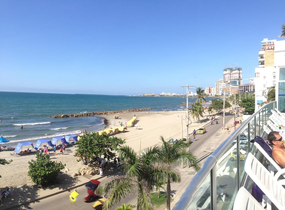 Day, Balcony/Terrace, Beach, Swimming pool