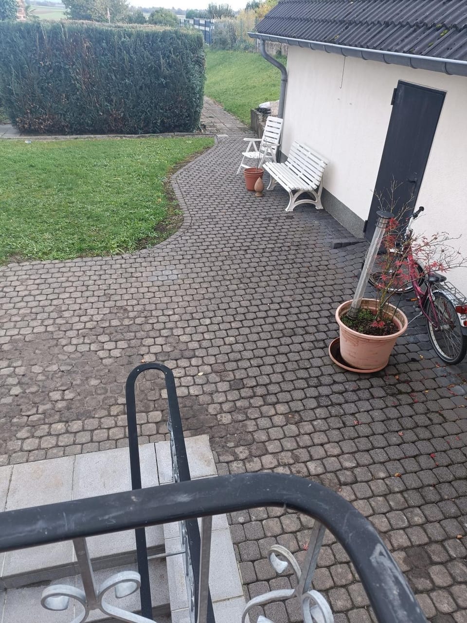 Patio, Garden, Garden view