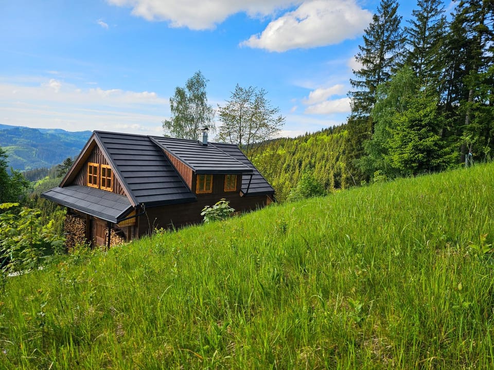 Property building, Natural landscape, Mountain view