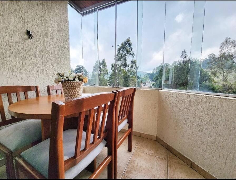 Flat FlorestaNegra Apartment in Campos do Jordão