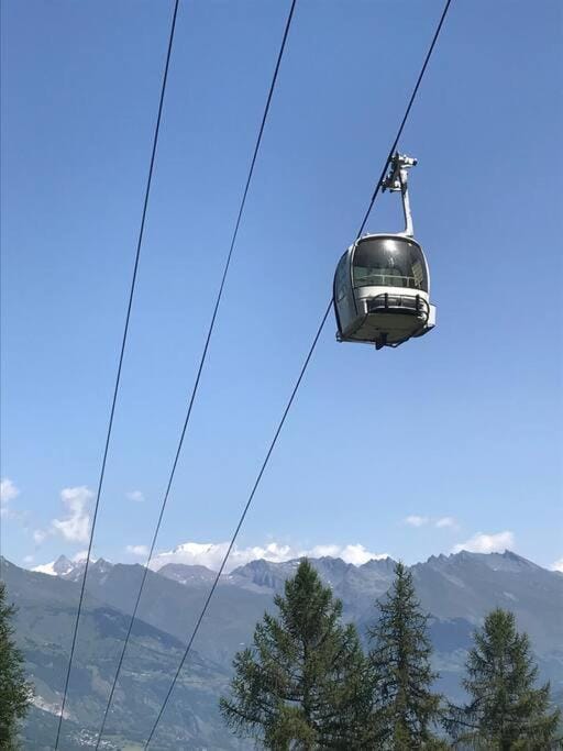Montchavin vue Mont-Blanc 4 pers Apartment in Landry