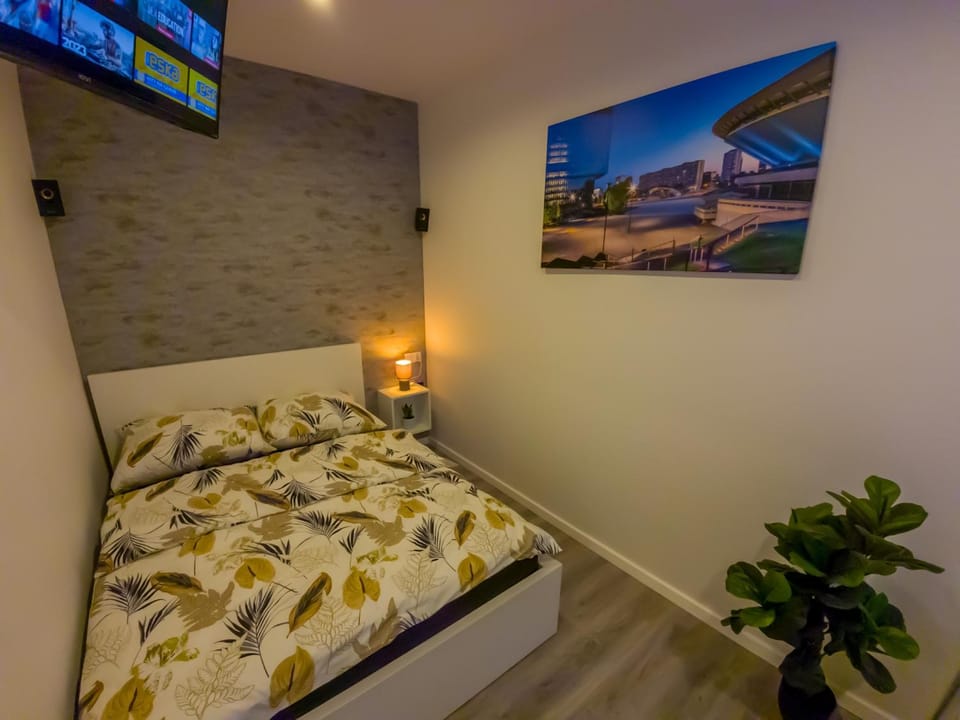 Bed, TV and multimedia, Bedroom