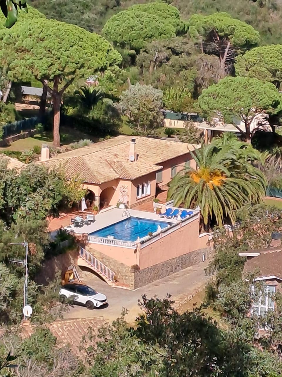 Property building, Garden, Garden view, Swimming pool, Parking