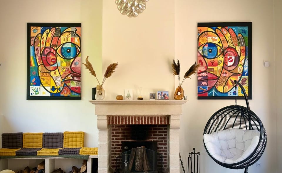 Maison forêt privée & étang 12 pers 5 ch 1h30 Paris Villa in Centre-Val de Loire