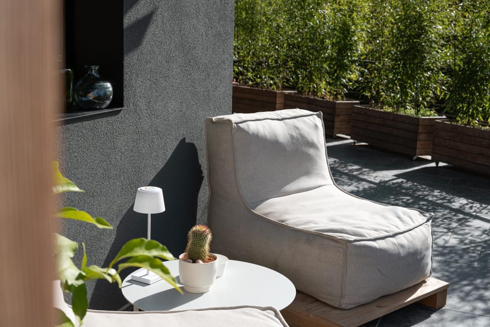 Patio, Garden, Seating area, Internal: Not applicable to any particular room