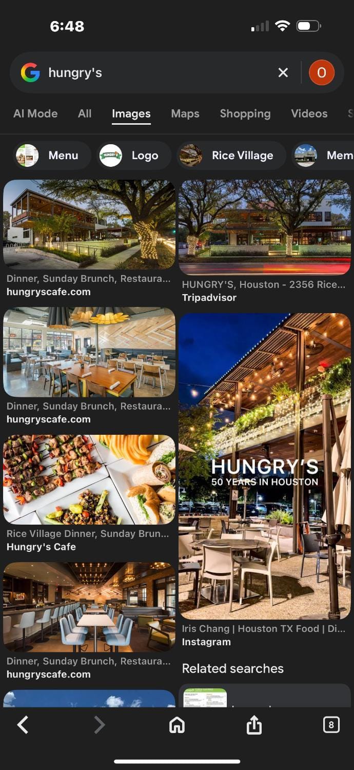 Restaurant/places to eat