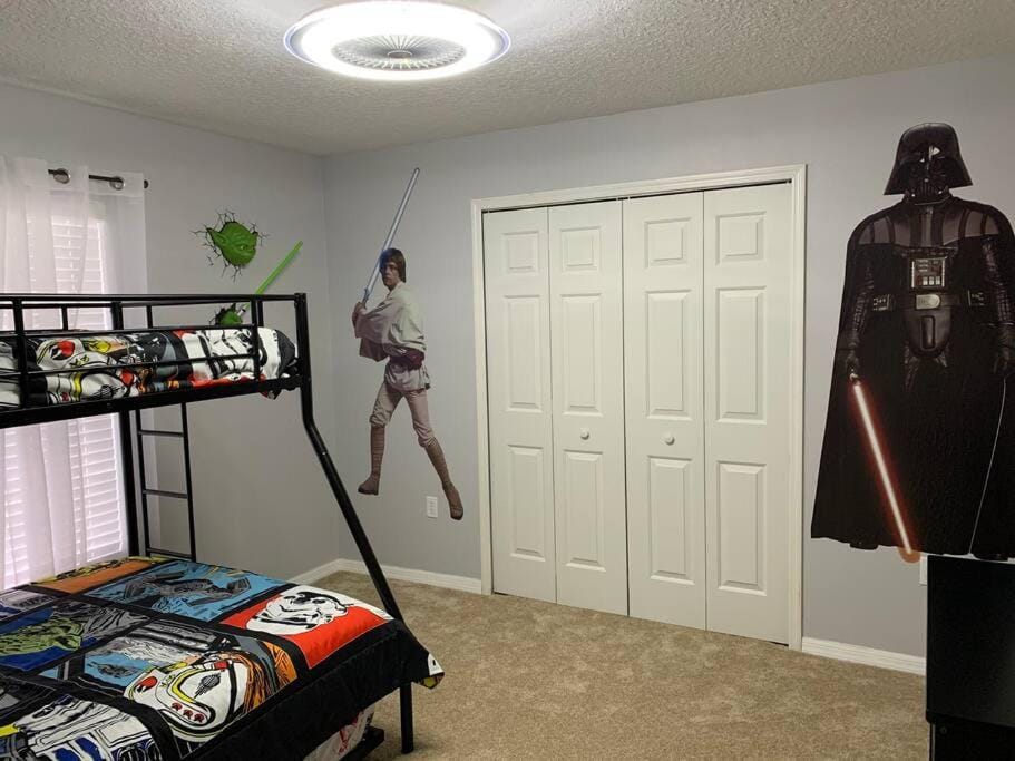 Bed, Bedroom