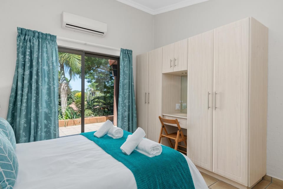 Patio, Bed, Bedroom, wardrobe, air conditioner