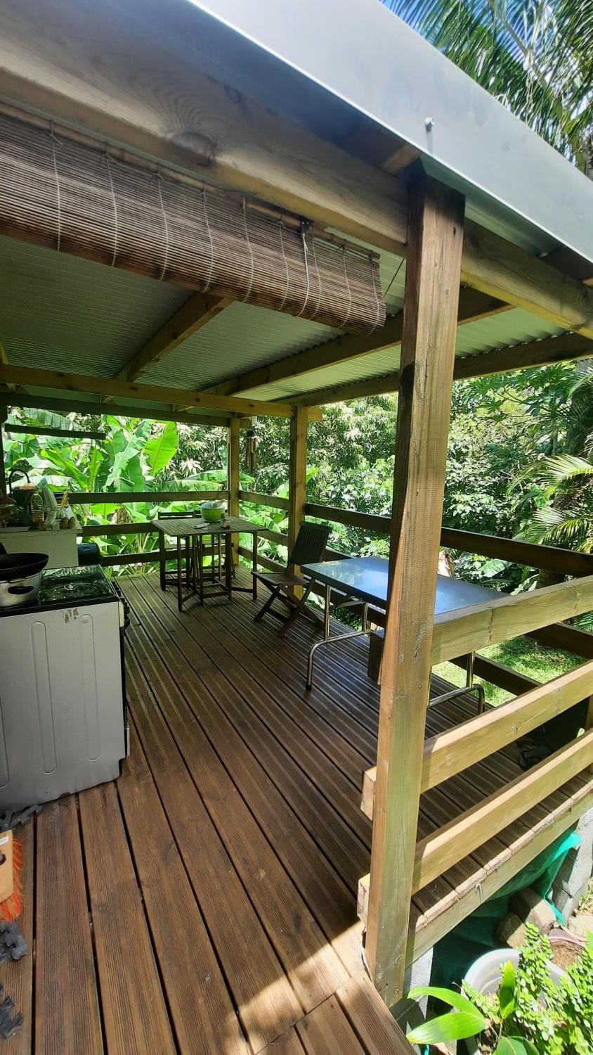 Patio, Garden, Balcony/Terrace, Kitchen or kitchenette, Garden view, stove