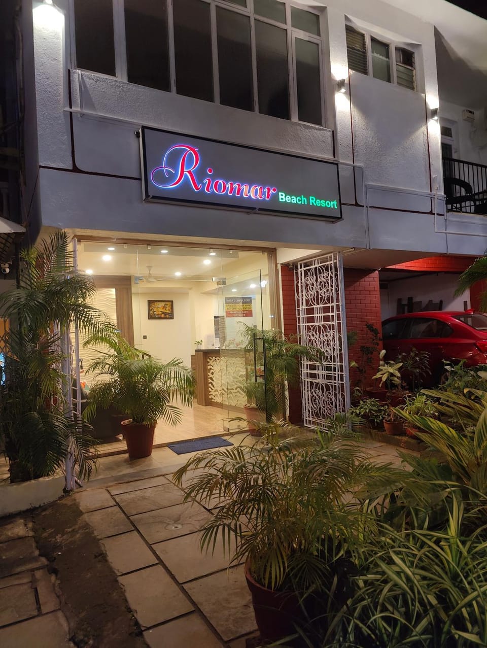 Property building, Night