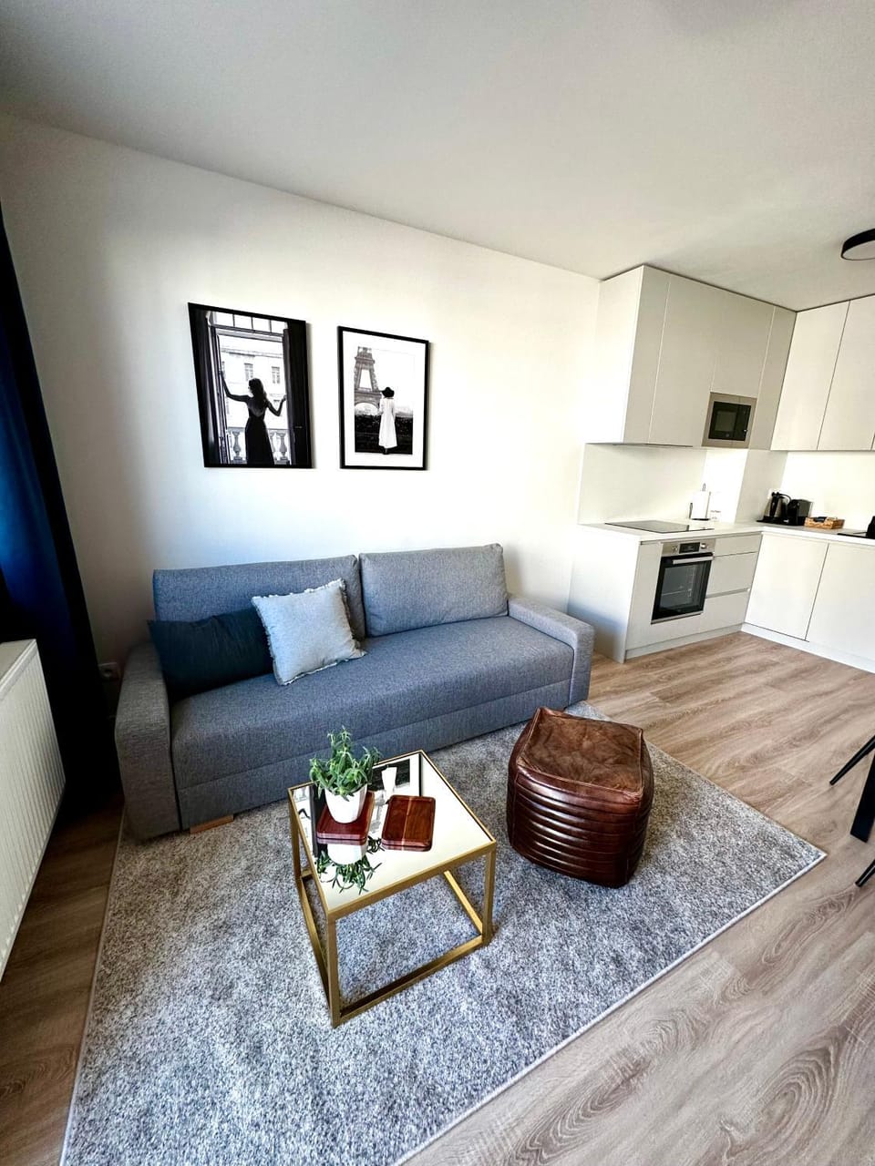 Kitchen or kitchenette, Living room, Seating area, minibar, pet friendly, stove