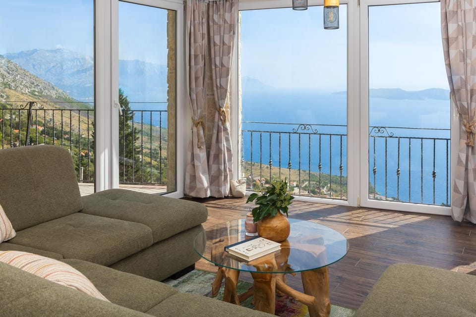 Patio, Natural landscape, View (from property/room), Seating area, Sea view