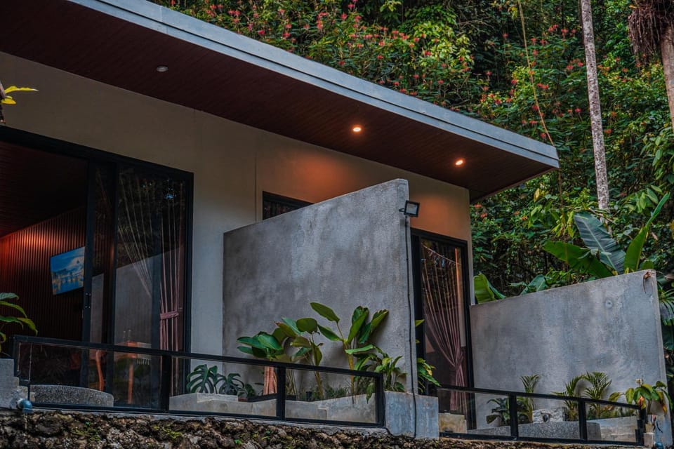 Property building, Garden view
