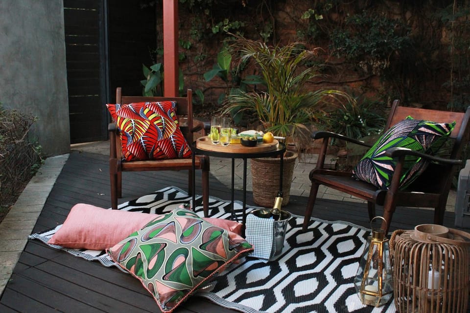 Patio, Garden, Seating area, Garden view