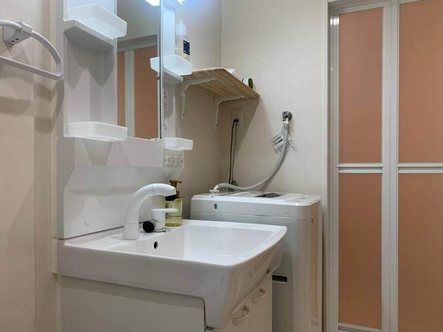 ①Dotonbori 2min,Shinsaibashi 5min-Ground floor Apartment in Osaka