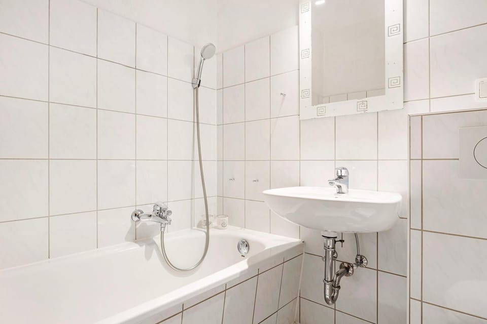 Bathroom, Living room
