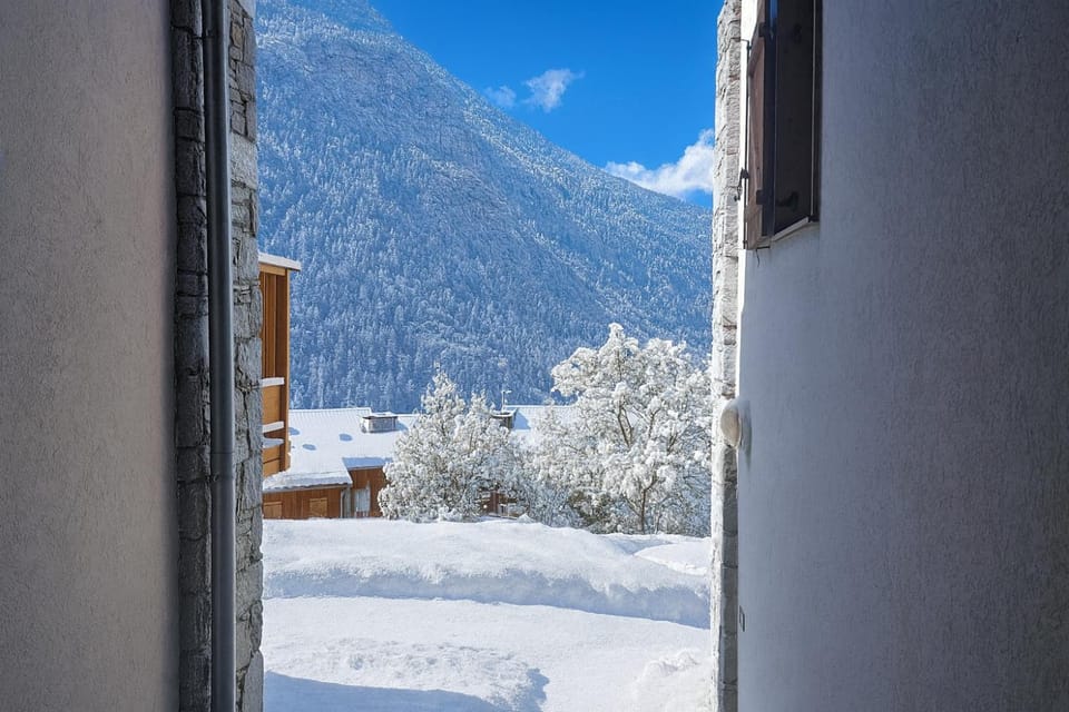 Winter, Mountain view