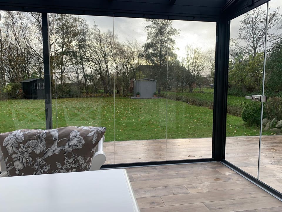 Balcony/Terrace, Seating area, Garden view