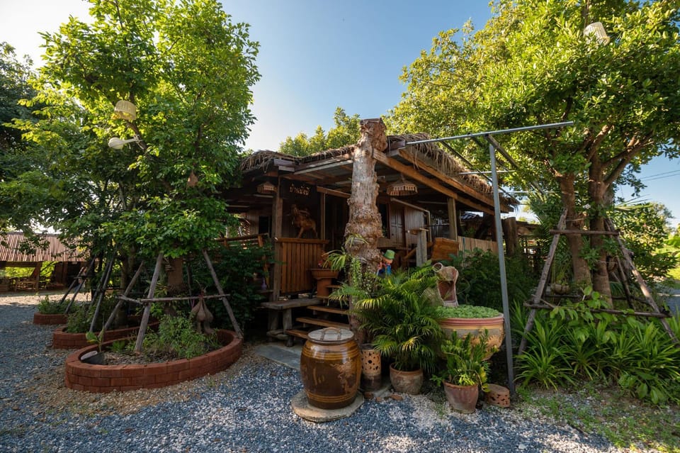 Property building, Garden view
