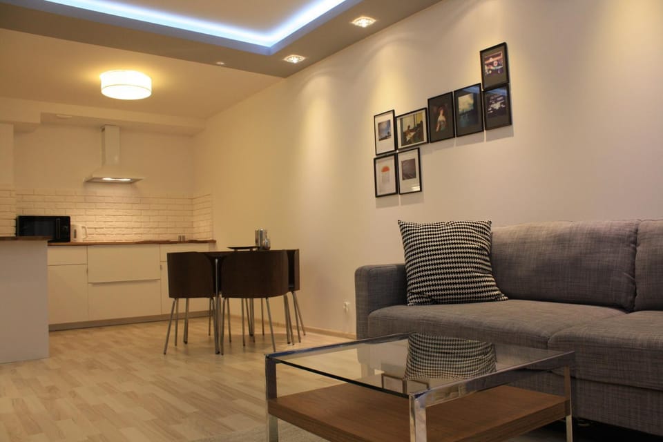 Kitchen or kitchenette, Living room