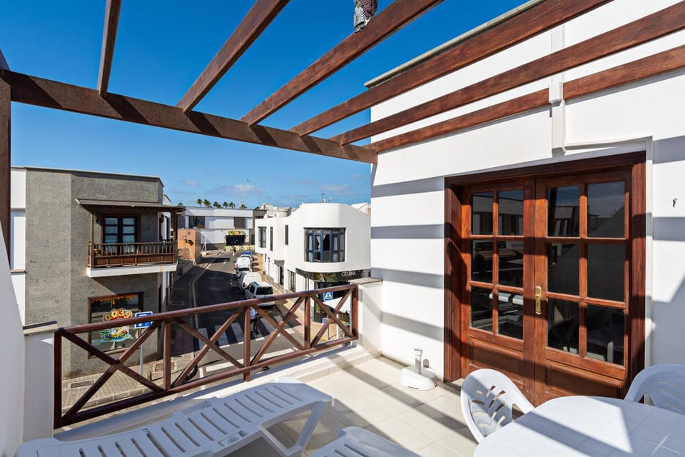 Property building, Patio, Day, View (from property/room), Balcony/Terrace
