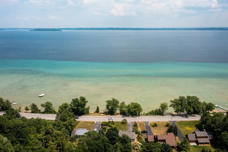 Bird's eye view, Beach, Lake view