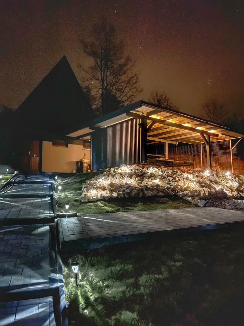 Property building, Night