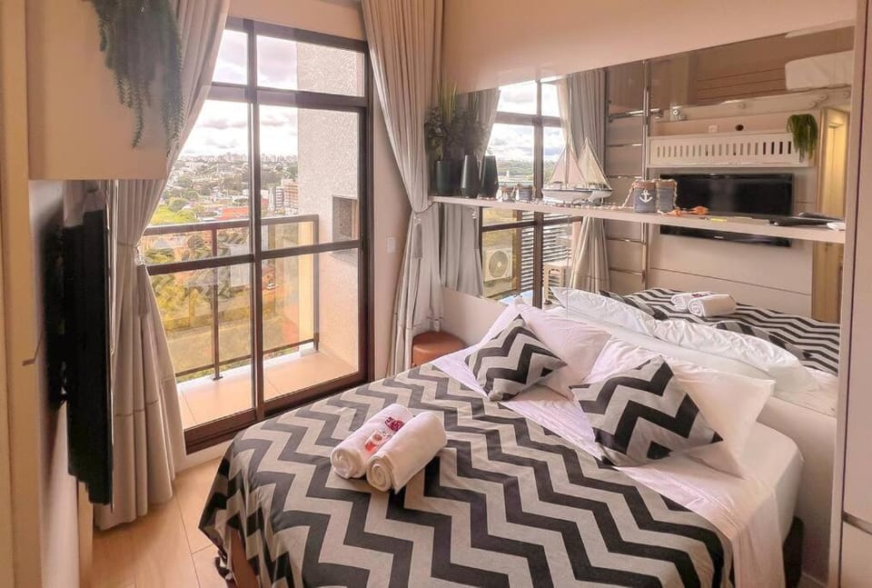Studio Ecovile vista Parque Barigui NOVO Apartment in Curitiba